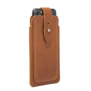 C5 Mini Portable Money Clips Retro Casual Men's Outdoor Sport Mobiele telefoon Eicelen Double Hole Universal Phone Pocket Bags