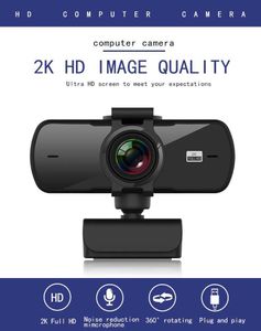 Webcam C5 avec microphone USB 2K 4K Webcam C10 Streaming en direct Full HD 1080P Cam pour ordinateur PC Appels vidéo en direct Travail YouTube HKD230825