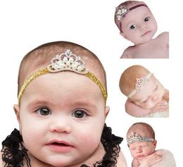 C51 NIEUWE SCILLION BELT PEARL CROWN BABY HAAR BAND Kinderhoofdbanden Hoofdband voor kinderen