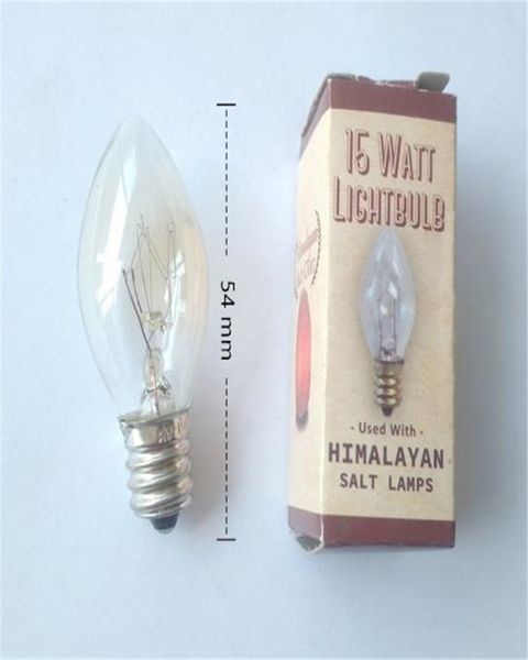 Ampoule fluorescente à économie d'énergie d'ampoules de sel de Hamalayan de C7 E12 110V 120V 15W 2500k