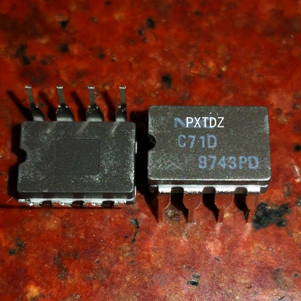 C71d. CDIP8 Integrated Circuits ICS, UPC71D CDIP-8 Double paquet en céramique en ligne à 8 broches IC / Chips de composants électroniques