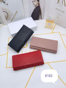 C8182 portefeuille porte-cartes femmes en cuir véritable caviar classique portefeuille à long rabat Zippy porte-monnaie sac sacs à main designer femme sac à main porte-clés porte monnaie Pochette