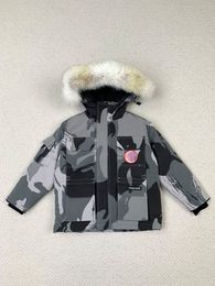 CA 2023 Ropa para niños Niños Niños Niñas Abrigo de plumón Parker chaqueta de plumón Abrigo de invierno cálido Chaqueta acolchada Ropa Regalo de Navidad Regalo de Halloween
