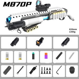 CA870 Pistola de juguete Soft Bullet Shell Expulsado Nylon Airsoft Gun Rifle manual Pistola neumática para adultos Niños Niños CS Fighting