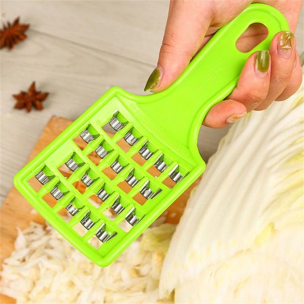 Cabbage râle des légumes Cutter Slicer Pouleur Pouler Grater Cutter Hopper Manuel Fruit Slicer Zesters Kitchen Gadget Tools