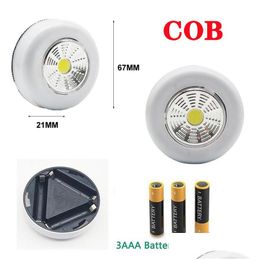 Gabinete Ligero táctil luces de cocina Sensor de noche Led Batería Lámparas de emergencia de ventaja para el hogar Armario de vestuario Armario DHGTX