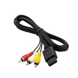 Cables 1.8 Meters Audio Video AV Cable Cord For Nintendo 64 N64,Super Nintendo SNES ,Gamecube GC