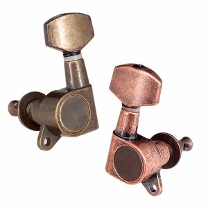 Câbles 1 Set Bronze Copper Electric Acoustic Guitar Tuning PEPS KEYS CORDES BUTSUNT TUNER Machine Heads Accessoires Pièces