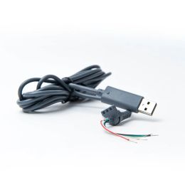 Câbles 10 pcs Cordon de câble de charge USB 4 broches de haute qualité + remplacement de l'adaptateur de rupture pour les accessoires de contrôleur filaire Xbox 360