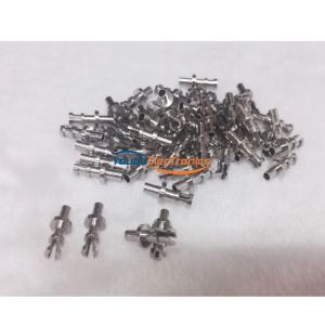 Kabels 100 stks Tin Plated Open Top 2mm Tagbord Turrets Posts Lugs For Tube Guitar Amp Diy
