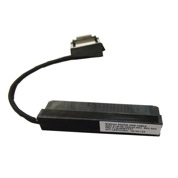 Câbles 10pcs / lot Lapt-conducteur Drive du disque dur Connecteur de disque dur pour Lenovo ThinkPad T550 00NY457 50.4AO10.001 Câble de connecteur HDD