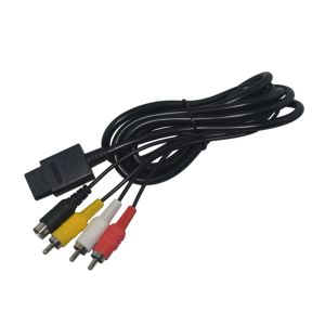 Kabels 10 stks svideo kabel 3RCA av cord kabel voor n64 voor SNE's voor gamecube gc
