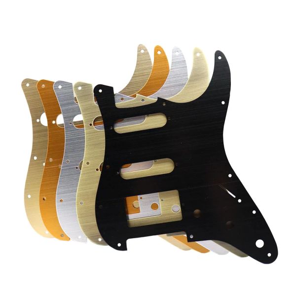 Câbles 1pcs Metal Guitar Pickguard SSH Guitar Pickguard Scratch Plate pour Style Style Style Guitare électrique