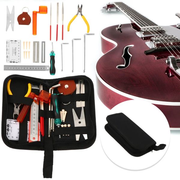 Câbles 1set Guitar Maintenance Repair Tool Kit Tools Tool