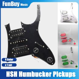 Cables 1Set HSH Humbucker Pickguard Pickguard Pickguard Pickguard Guitar Guitar Pickguard Pickguard Pickguard Scratch Pickups