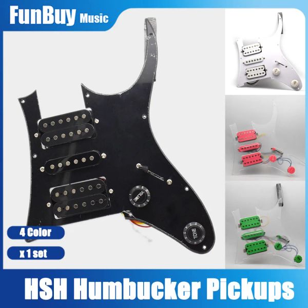 Câbles 1set HSH Humbucker Pickulare de guitare PickGuar Pickup préwire