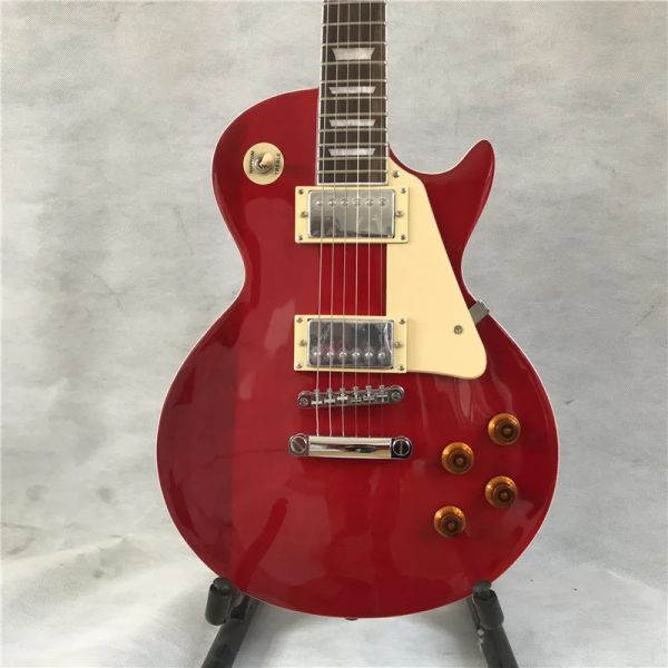 Cables 2020 Guitarra de alta calidad al por mayor de fábrica china 2 Red LP Venta de guitarra de alta calidad