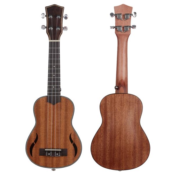 Cables 21 pulgadas Ukulele de caoba Soprano Ukulele 4 Strings Mini Guitarra Ukulele Ukulele Kids Gift Instrumentos musicales