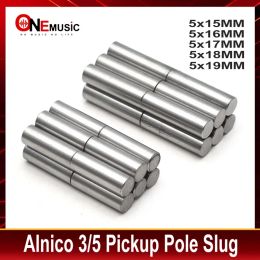 Kabels 24 stcs humbucker magneet Alnico 5/3 elektrische gitaar pick -up polpiece slug Alnico 3 pole slug staven 5*15/16/17/18/25 mm