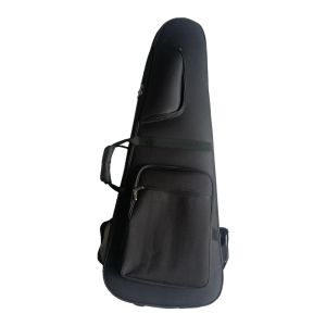 Câbles Sac de guitare électrique noir de 3 cm d'épaisseur, sangle doubles sac épais ajustement pour le sac imperméable de guitare électrique LP / ST BJ553 570