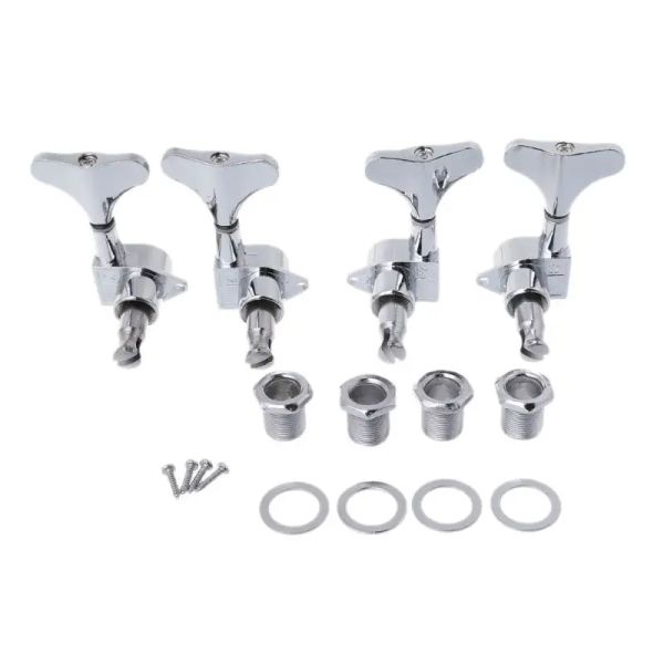 Cables de 4 cuerdas Basss Basss Selled Tuners Tuning Pegs Machine Heads 2R 2L