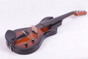Câbles 4 String Electric Violin Guitar Shape Big Jack Pickup 4/4 Nouveau # 202