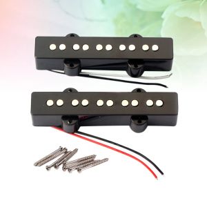 Kabels 5 String Electric Bass Guitar Bridge voor pickups en gitaar BLA GMB08 nek set onderdelen accessoires stijl jazz pickups open bas