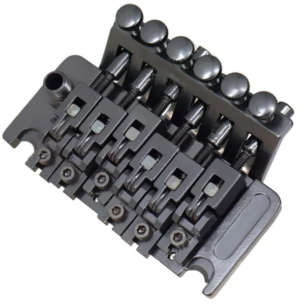 Cables A Set Black Tremolo Bridge Doble bloqueo Sistyem Accesorios de puentes de guitarra Partes Musical Instrumento