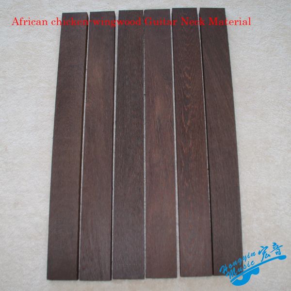 Câbles africain à grain droit pouletwingwing guitare matériau cou matériau de guitare de haute qualité bricolage accessoires de guitare faits à la main