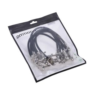 Kabels Ammoon 15 cm/ 6in gitaareffect Pedaalinstrument Patch Cable 1/4 
