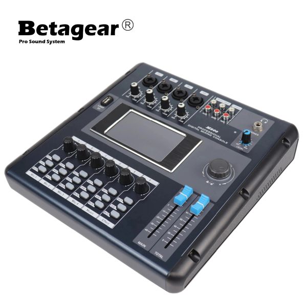 Cables Betagear MD200 Mélangeur de console Performance professionnelle Performance de dj lien de mixeur DJ PC par WiFi ou USB Digital Mixer