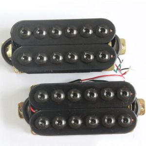 Kabels Black Bridge Neck Guitar Humbucker Pickup Set Invader Style