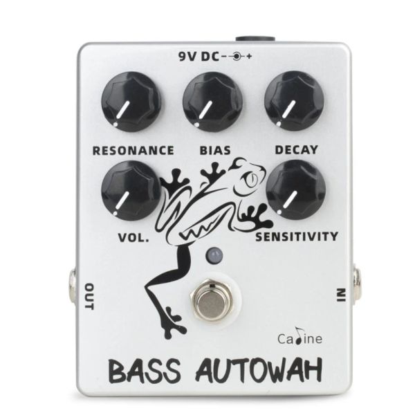Cables Caline CP85 Bass Auto Wah Wah Efecto Pedal Piezas de guitarra Accesorios Instrumentos musicales