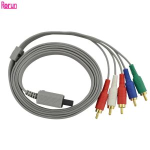 Câbles Composant HDTV 1080p Câble AV pour Wii Wii U Cable Adaptateur de câble vidéo audio Cordon 5RCA pour Wii