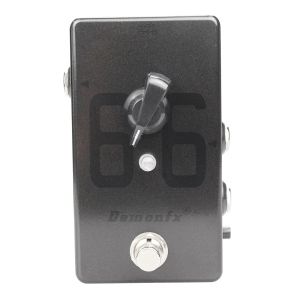 Câbles Demonfx 66 (33) Booster Guitar Effect Pedal Clean Pramp Booot avec un interrupteur de canal d'amplificateur