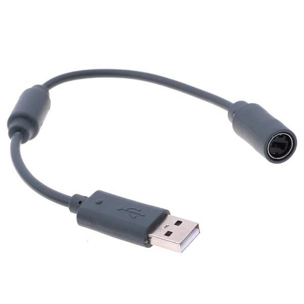 Câbles de l'extension Adaptateur Dongle USB Cordon de remplacement de 24 cm Câble adaptateur de remplacement pour le contrôleur de jeu Xbox 360