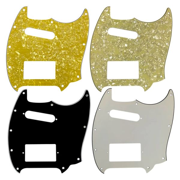 Câbles Feiman Guitar Parts pour FD US 11 Scwer trous de guitare Mustang Pickguard avec choix Singe et Humbucker Scratch Plate