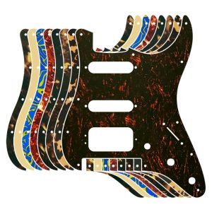 Câbles Feiman Quality Guitar Pickguard pour nous 11 trous de vis Strat avec Floyd Rose Tremolo Bridge Humbucker Single HSS Scratch Plate