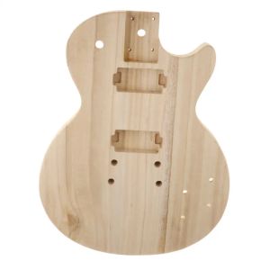 Câbles Fine Body Body Body Body Blank Maple Wood Fits on St Electric Guitar DIY Construisez vos kits de guitare électrique