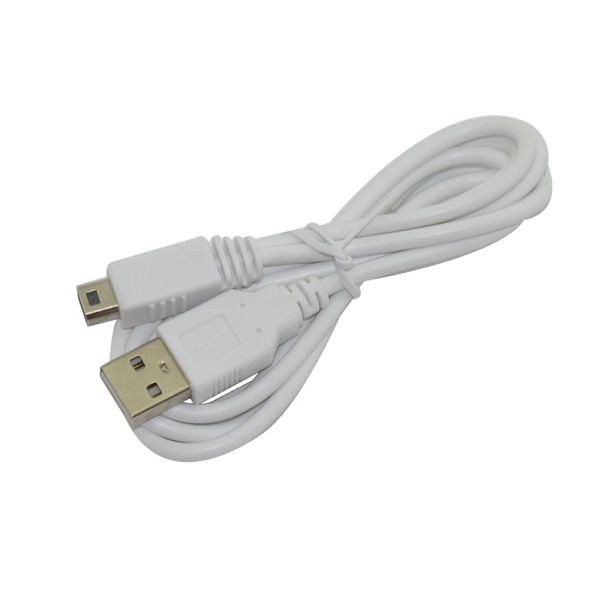 Câbles pour Nintend GamePad Charger Câble d'alimentation 1M Câble de charge de données USB pour Wii U Gamepad