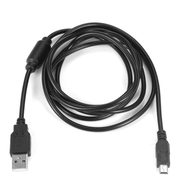 Cables para PlayStation Cable de carga USB 3 1.8m para Sony PS3 Controladores de consola de juegos inalámbricos Cable de alambre de cable con anillo magnético