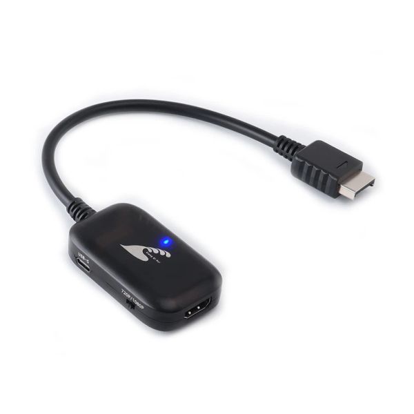 Câbles pour le câble de convertisseur HDMICOMPATIBLE HDMICABATIBLE Adaptateur d'affichage du moniteur HDTV pour le jeu PS2 HD 720p / 1080p