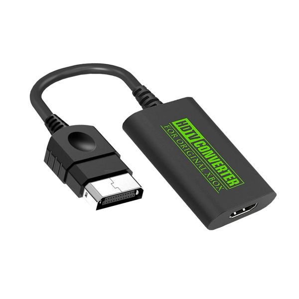 Câbles pour Xbox vers HDMI, adaptateur convertisseur HD, câble de liaison pour Console de jeu originale Xbox vers TV 1080i 720p 480p 480i