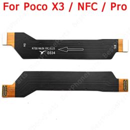 Kabels voor Xiaomi Mi PoCo X3 NFC Pro Connector PCB Maineboard Nieuw originele hoofdbord Flex kabel Moederbord vervangende reserveonderdelen