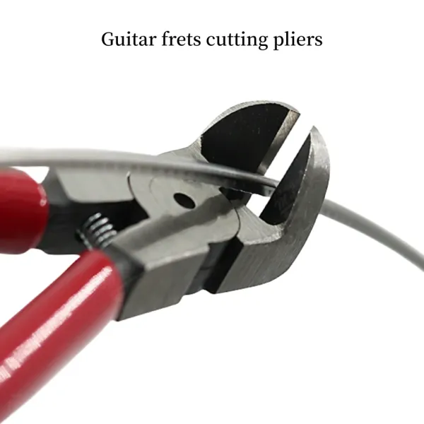 Câbles Frères de guitare Couper Fineaux produites à Taiwan Thinmouth Power Flatnose Fattnose Fret Remplacement Repair Installation Tools