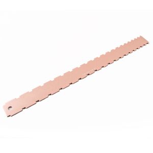 Câbles Guitare Nec Notched Edge Luthier Tool Fretboard Mesurer la jauge de la règle pour la plupart des guitares électriques Fretboards FD (25,5 