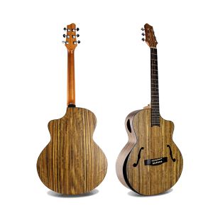 Câbles de haute qualité en bois pleine de guitare acoustique de style jazz 41 pouces Couleur essentielle 6 cordes guitare folk super beauté