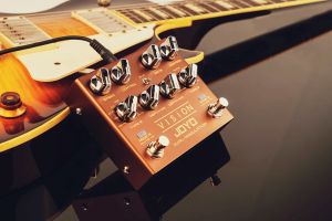 Kabels Joyo R09 Vision Multieffect gitaarpedaal negen effecten Dual Channel Modulatie Pedaalondersteuning Stereo Input Uitvoer True Bypass