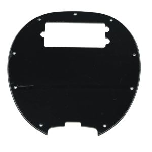 Cables Kaish Bass Pickguard Musicman Stingray MM4 Scratch Plate pour Music Man MM2 4 String Guitar Parts Black 3 Ply