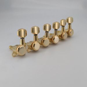 Kabels linkerhand Schaller M6 Type Gitaar Gold vergrendeling Deluxe gitaarmachine Kop Tuners Tuning PEGS voor JP6 St TL Guitar Well